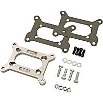 Carburetor Adapter, Mounts Holley 2300 Series Carburetor to Small Rochester 2 Barrel Intake.