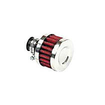 Clamp-On Series Crankcase Breather - Chrome, Universal