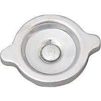 Twist-In Series Oil Filler Cap - Chrome, Steel, Universal, Sold individually