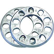 2371 Wheel Spacer - Aluminum, Universal, Set of 2, 5/16 Inch Thick, 5 lug 4 1/2 Inch Bolt Circle