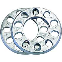2372 Wheel Spacer - Aluminum, Universal, 7/16 Inch Thick, 5 lug 4 1/2 Inch Bolt Circle