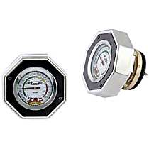 2476BK Radiator Cap - Unique, 16 psi, Black, Sold individually