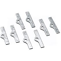 3681 Valve Cover Hold Down Tab - Chrome, Steel, Universal