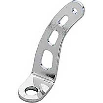 Carburetor Throttle Cable Bracket - Chrome Plated, Steel, Universal