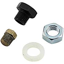 4470 Universal Trans Drain Plug Kit, For use with any automatic transmission oil pan.