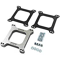 Carburetor Spacer - 1 Inch - Aluminum, Fits Standard Edelbrock, Demon, Carter, Holley 4150 4160