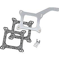 Carburetor Linkage Plate - Square Bore, Holley, AFB and Quadrajet Carburetors. 