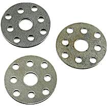Water Pump Pulley Shim Kit - 3-Piece, One 1/8 Inch Thick, Two 1/16 Inch Thick