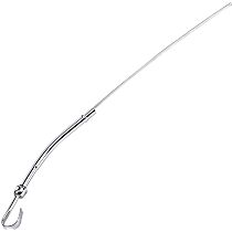 6235 Oil Dipstick - Chrome, Steel, Direct Fit, Sold individually