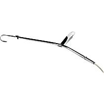 Oil Dipstick - Chrome, Steel, Direct Fit, Sold Individually