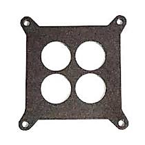 758 Performance Carburetor Base Gasket - 1/4 Inch Thick - 4-Hole, Fits Holley 4-Barrel Squarebore Carburetors with 1-5/8 Inch Bore up to 600 cfm