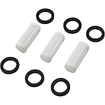 Fuel Filter Elements - 100 Micron - 3 Pack, For Mr. Gasket 9706, 9747, and 9748.