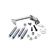 Throttle Return Spring - Chrome Plated, Steel, Universal