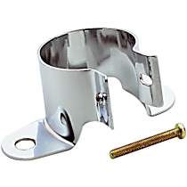9767 Chrome Coil Holder Bracket with Bolt - Angled Mount
