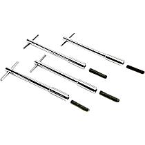 Valve Cover T-Bar Wing Bolts with 5/16-18 Threads, 5 3/8 Long