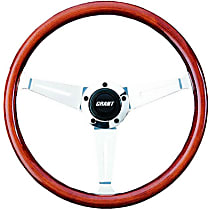1170 Steering Wheel - Mahogany, Standard, Universal, Sold individually