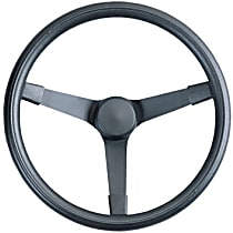 332 Steering Wheel - Black, Standard, Universal, Sold individually
