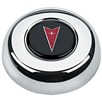 5635 Horn Button - Chrome, Aluminum, Universal