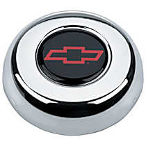 5640 Horn Button - Chrome, Steel, Universal