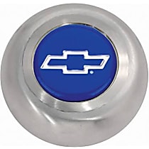 5644 Horn Button - Chrome, Billet Aluminum, Universal
