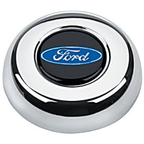 5685 Horn Button - Chrome, Aluminum, Universal