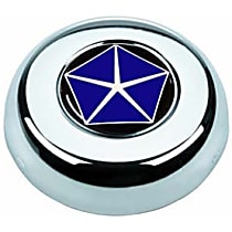 5693 Horn Button - Chrome, Aluminum, Universal