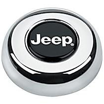 5695 Horn Button - Chrome, Aluminum, Universal