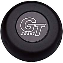 5897 Horn Button - Black, Plastic, Universal
