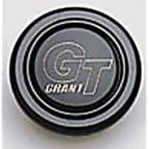 5898 Horn Button - Black, Plastic, Universal