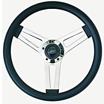 990 Steering Wheel - Black, Standard, Universal, Sold individually