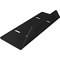 23200T Winch Plate - Powdercoated Textured Black, Steel, Direct Fit