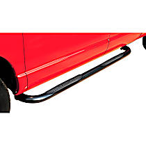 4130B Side Steps - Powdercoated Black, Mild Steel, Direct Fit, Set of 2