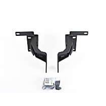 55675 Bumper Mounting Kit - Textured Black, Steel, Direct Fit, Kit