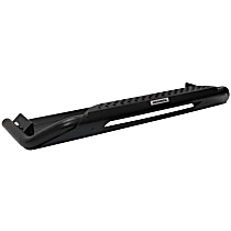 565460T RC3 LR Series Front Powdercoated Textured Black Steel Skid Plate