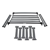 5952000T-02 Truck Bed Rack - Textured Black, Steel and Aluminum, Direct Fit, Sold individually