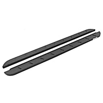 RB10 Slim Line Series Running Boards, 4-Door, Crew Cab Pickup, Protective Bedliner coating, Non-Powered, Steel, Set of 2