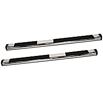 680180C Side Steps - Chrome, Composite, Direct Fit, Set of 2