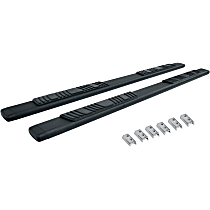 685415587T OE Xtreme Low Profile SideSteps Series Nerf Bars Powdercoated Textured Black, Covers Cab Length - Set of 2