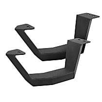 Running Boards, Standard Cab Pickup, Powdercoated Textured Black, Non-Powered, Steel, Set of 2, RB Series