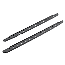 Running Boards, Protective Bedliner Coating, Galvanized Steel, Mounting Brackets Sold Separately, 4-Door, Crew Cab Pickup/4-Door, Extended Cab Pickup, DIESEL/GAS, RB30 Slim Line Series