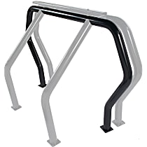 90002B Bed Bar - Powdercoated Black, Steel, Direct Fit, Sold individually