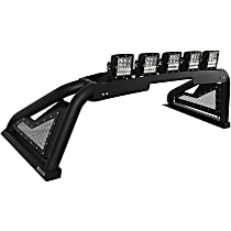911600T Bed Bar - Powdercoated Textured Black, Steel, Direct Fit, Sold individually