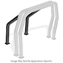 9560B Bed Bar - Powdercoated Black, Steel, Direct Fit, Set of 2