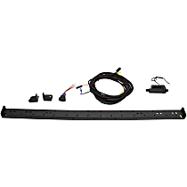 960003T Light Bar Mounting Kit - Powdercoated Textured Black, Direct Fit, Sold individually