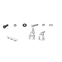 D60368TK Nerf Bar Mounting Kit - Direct Fit, Kit