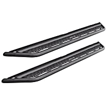 D64043TK Running Board Mounting Kit - Textured Black, Steel, Set