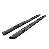 V3 Series Running Boards, 4-Door, Crew Cab Pickup, Powdercoated Textured Black, Non-Powered, Aluminum, Set of 2