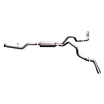 65652 Dual Extreme Series - 2011-2019 Cat-Back Exhaust System - Made of Stainless Steel