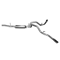 65681 Dual Extreme Series - 2014-2019 Cat-Back Exhaust System - Made of Stainless Steel