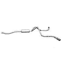 9704 Cat-Back Exhaust System, Made of Aluminized Steel, Dual Extreme Series
